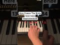 Bridal Chorus by Richard Wagner // ig: jessnotes123 #piano #pianotutorial #pianomusic #weddingsong