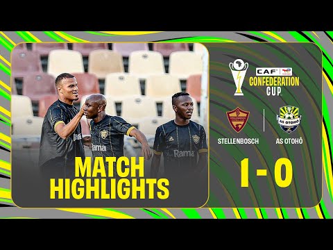 HIGHLIGHTS | Stellenbosch FC 🆚 AS Otohô | Matchday 1 | 2025-26 #TotalEnergiesCAFCC