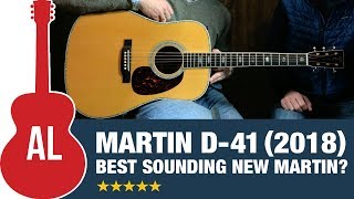 Video thumbnail for Martin D-41 - NEW for 2018 - and Quinton gets a sandwich! by Acoustic Letter