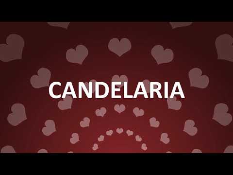 HAPPY BIRTHDAY CANDELARIA