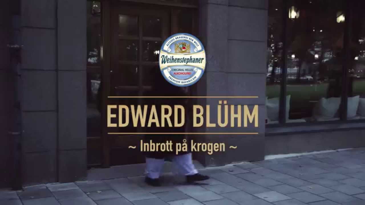 Edward Blom gör inbrott