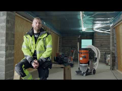 Spara tid med DE 130 H | Västsvensk Industri Sanerings AB | [SE] | Husqvarna Construction