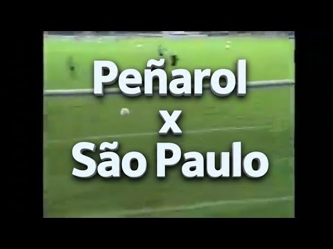 Chamada: Futebol 2001 - Peñarol x São Paulo - TV Globo (12/09/2001)