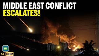 Download lagu U.S.-Iran War: Airstrikes, Missile Interceptions Across Lebanon, Israel, and Iran | N18G | 4K mp3