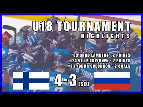 Team Finland U18 Win in shootout against Russia