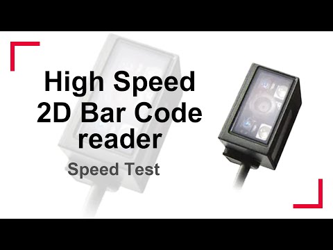 Sr600 high speed 2d qr code reader