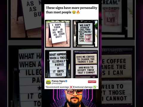 Funny Signs That Have Absolutely No Chill 😂🔥