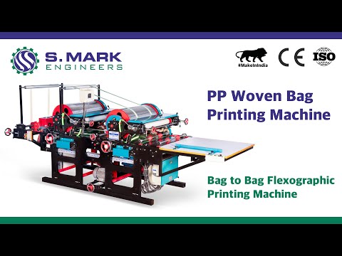 Flexographic HDPE Bag Printing Machine
