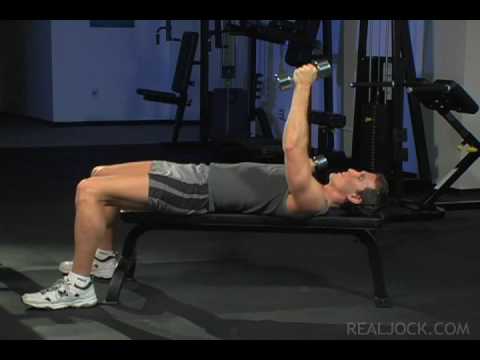 Dumbbell Alternating Chest Flys