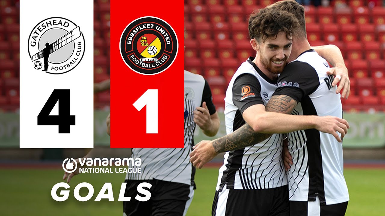 Richardson & Wearne strike in four-goal win at the GIS! 🔥 | Gateshead 4-1 Ebbsfleet United | GOALS