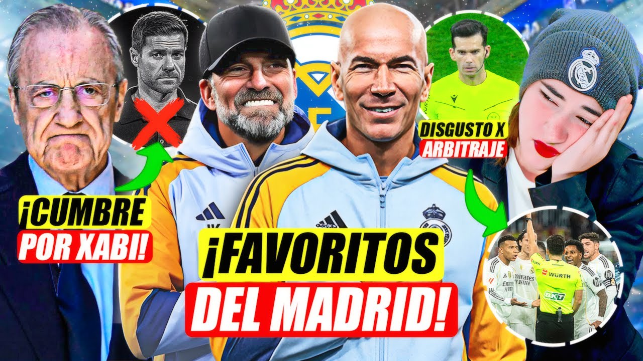 💣 ¡ADIÓS XABI! HOLA KLOPP O ZIDANE | CUMBRE POR EL FUTURO DEL REAL MADRID | NEGREIR4 MUY PRESENTE