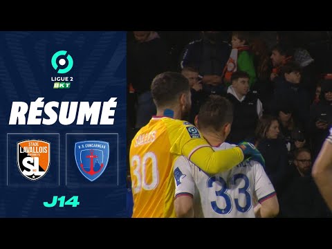 STADE LAVALLOIS MFC - US CONCARNEAU (0 - 3) - Résumé - (Laval - USC) / 2023-2024