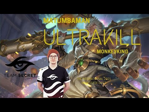 Secret Matumbaman UltraKill - InvictusGaming vs TeamSecret Dota 2 The International Main Event Day 3