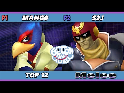 GOML 2022 Top 12 - Mango (Falco) Vs. S2J (Captain Falcon) SSBM Melee Tournament