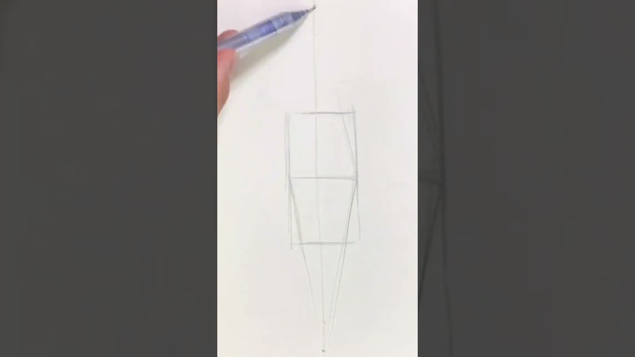 Draw With Me- Day 2 - How To Draw A 3-dimentional House.