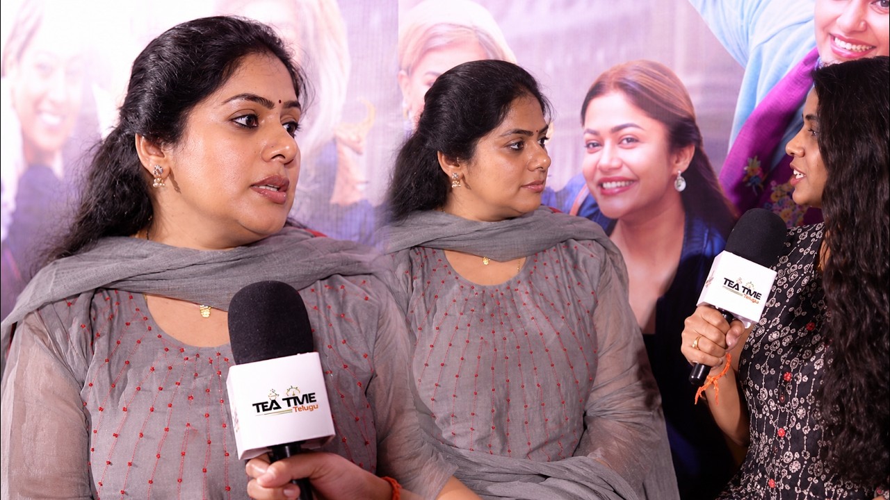 Actress Sunaina Interaction with TeaTime Media |HappyJourney|TeaTime|