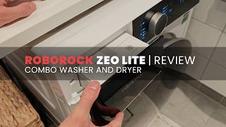 Roborock Zeo Lite | Kombi-Waschmaschine und Trockner | Testbericht