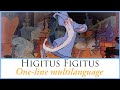 Higitus Figitus One Line Multilanguage In 25 Languages The Sword In The Stone