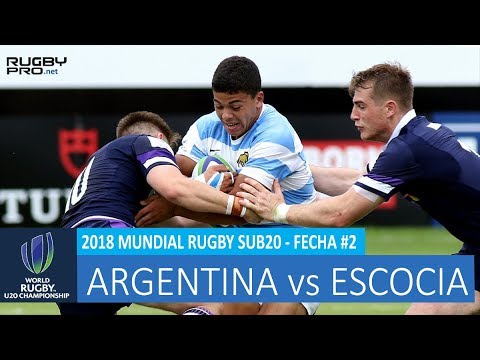 Mundial Rugby Sub20 - Argentina vs Escocia - Fecha#2
