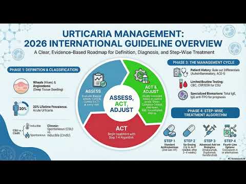 New 2026 Urticaria Guidelines: The Ultimate Roadmap to ...