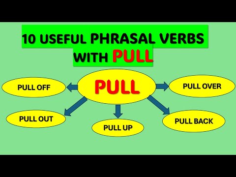 10 USEFUL PHRASAL VERBS WITH "PULL".