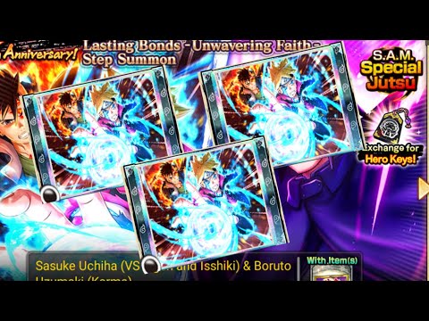 GACHA HOKI TAPI RASA AMPAS! PANEN ULTI BORUTO 3 X! Naruto X Boruto Ninja Voltage