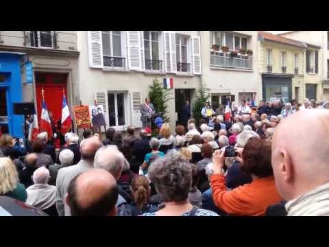 Paris Remembers Olga Bancic WWII resistance fighter. Romanian Jew, Beheaded by Nazis