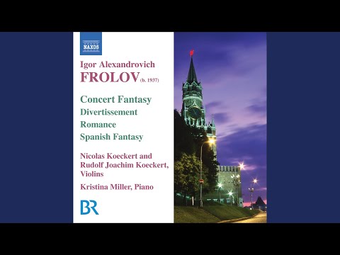 Roberta: Dym, "Smoke Gets in Your Eyes" (arr. I. Frolov for 2 violins)