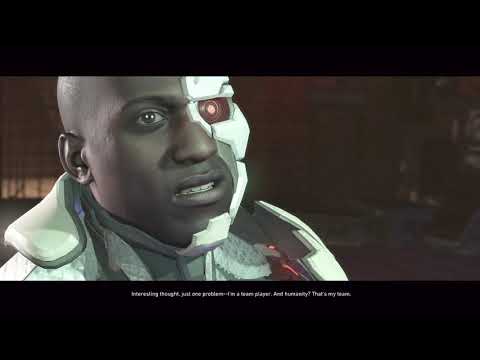 Injustice 2 Cyborg Versus Grid Mirror Fight No Matches Lost #notMinecraft