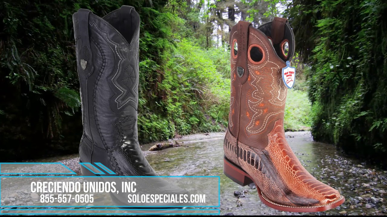 Watch Botas Pata de Avestruz Originales Wild West Boots por Mayoreo Now Botas Pata de Avestruz Originales Wild West Boots por Mayoreo