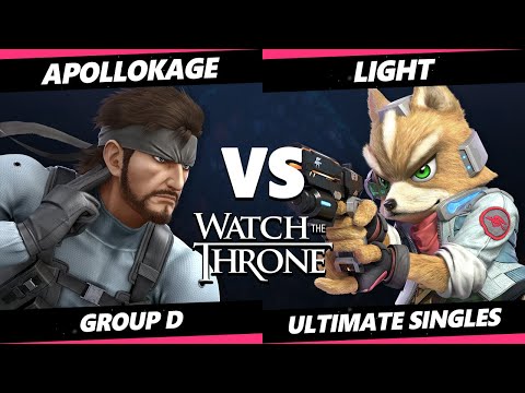 WTT 2023 - ApolloKage (Snake) Vs. Light (Fox) Smash Ultimate - SSBU