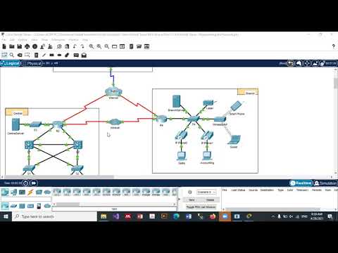1.2.4.4 Packet Tracer - Representing the Network | Guru Tech