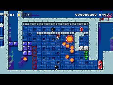 Super Mario Maker 2 - #157 S1 - (Short) The Ocean Ruins by Aidicus