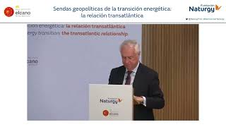 Webinar: Sendas geopolticas de la transicin energtica: relacin transatlntica