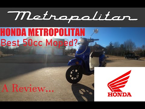 Thumbnail for 2023 Honda Metropolitan 50cc Moped review. 1500 Miles later.