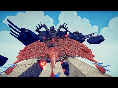 *NEW* DARK GOLEM vs 3x EVERY GOD - Totally Accurate Battle Simulator TABS