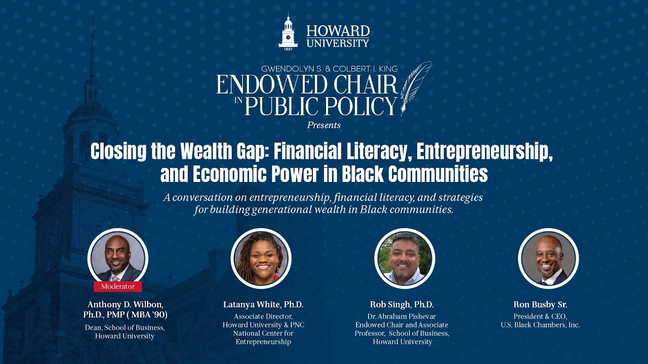 The King Endowed Chair Lectures on Policy & Leadership | From Financial Literacy to Financial Power thumbnail