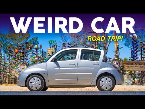 Thumbnail for Road Trip to Elmer's Bottle Tree Ranch on Route 66 in My Weird Car! by Toyota, Car