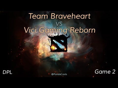 Team Braveheart VS Vici gaming Reborn (Game 2) | DPL | PandaCasts