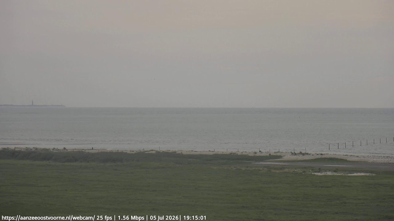 Live webcam view of Playa del Mar del Norte, Oostvoorne