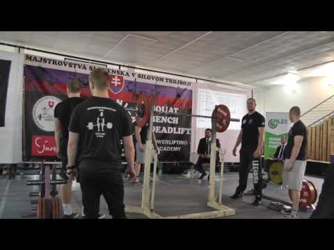 M SR v ST  , Žilina 4 3 2017 , Dorastenci , drep