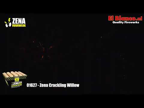 Vuurwerk - Zena Crackling Willow - 01627 | CAT F2 | El Blanco Quality Fireworks