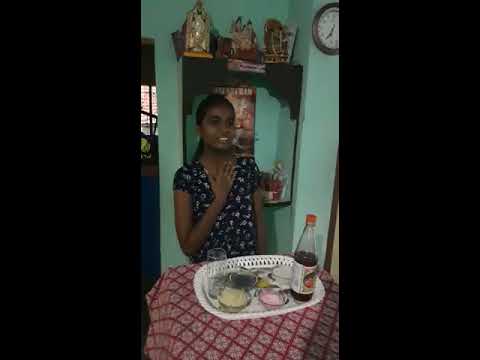 K  Keerthana Class IX Faluda making