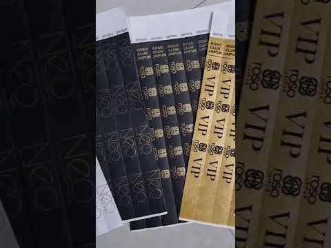 Custom fabric wristbands