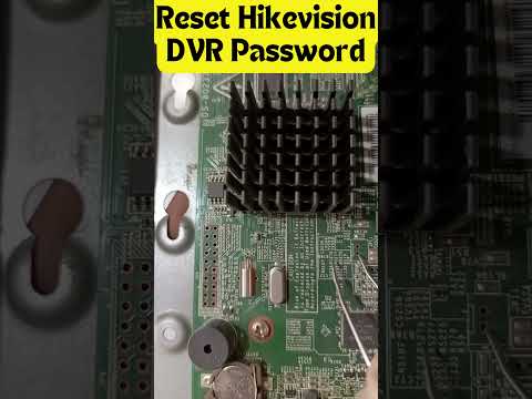 Reset Hikvision dvr password #shortsvideo #shorts #dvrpasswordreset