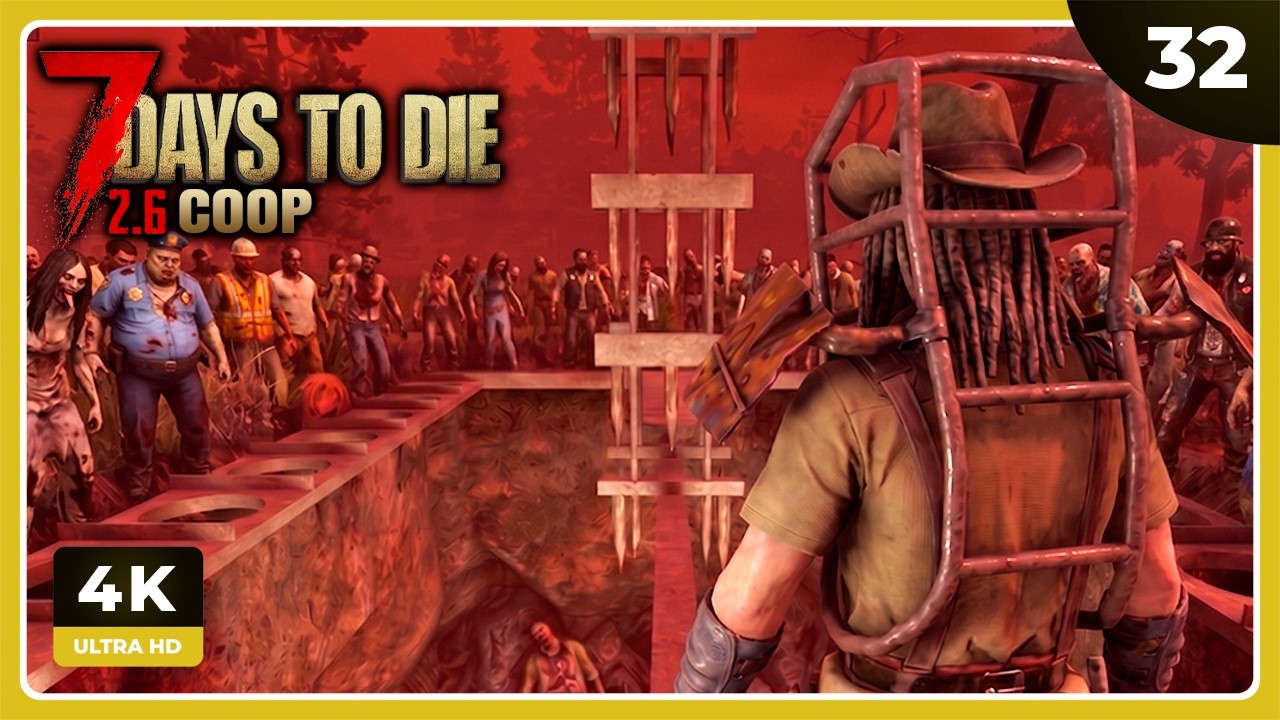 7D2D #32 | LA HORDA MÁS DIFÍCIL Y TENSA | 7 DAYS TO DIE Gameplay Español
