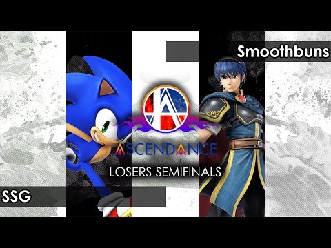 Smash 4: SSG (Sonic) V Smoothbuns (Marth/Lucina) - Ascendance 30 Tournament SSB4