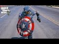 Captain America Modern Soldier + Shield [Add-On Ped] 11