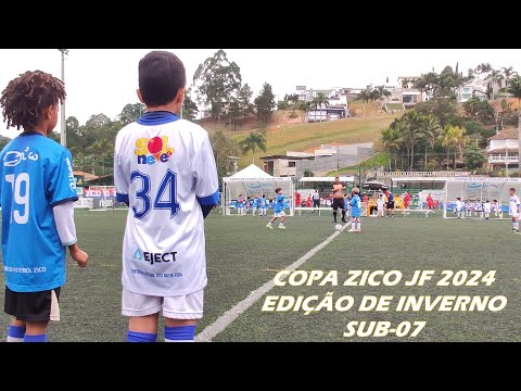 SHOW DE BOLA NA CATEGORIA SUB-7 - COPA ZICO JUIZ DE FORA 2024 - EDIÇÃO DE INVERNO - CFZ X ZICO 10