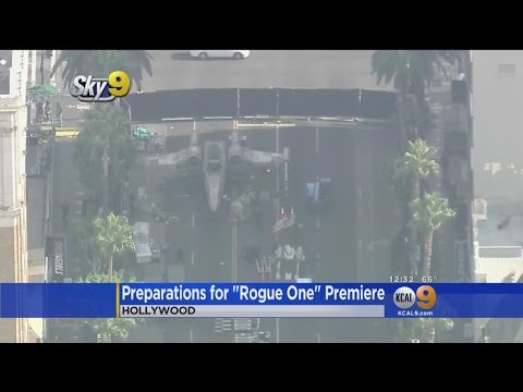 X-Wing Fighter Replica Spotted In Hollywood